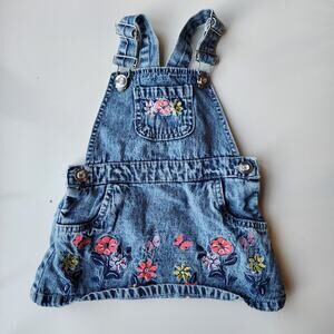 18 Months - Baby Clothes - Overalls Skirt